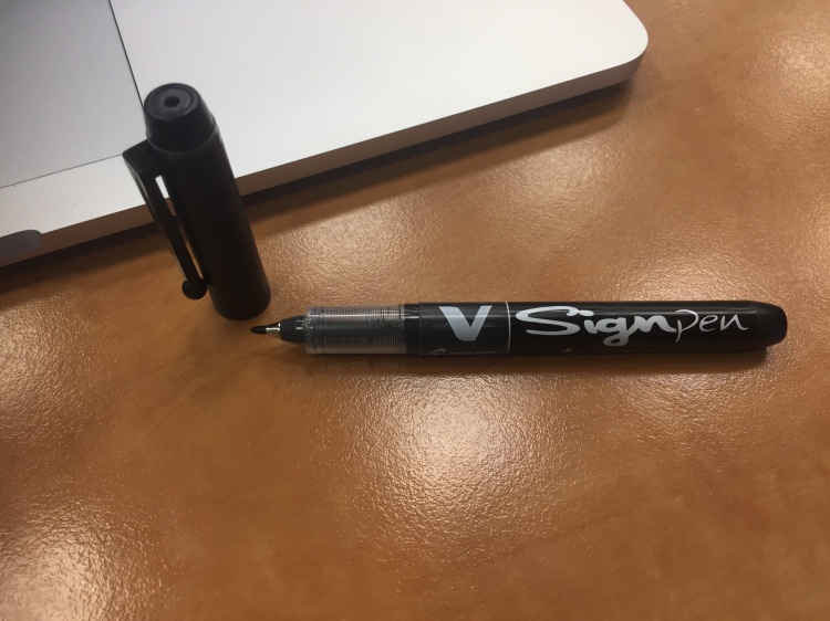 Pilot V Sign Pen Review Colouring – Writing at Large