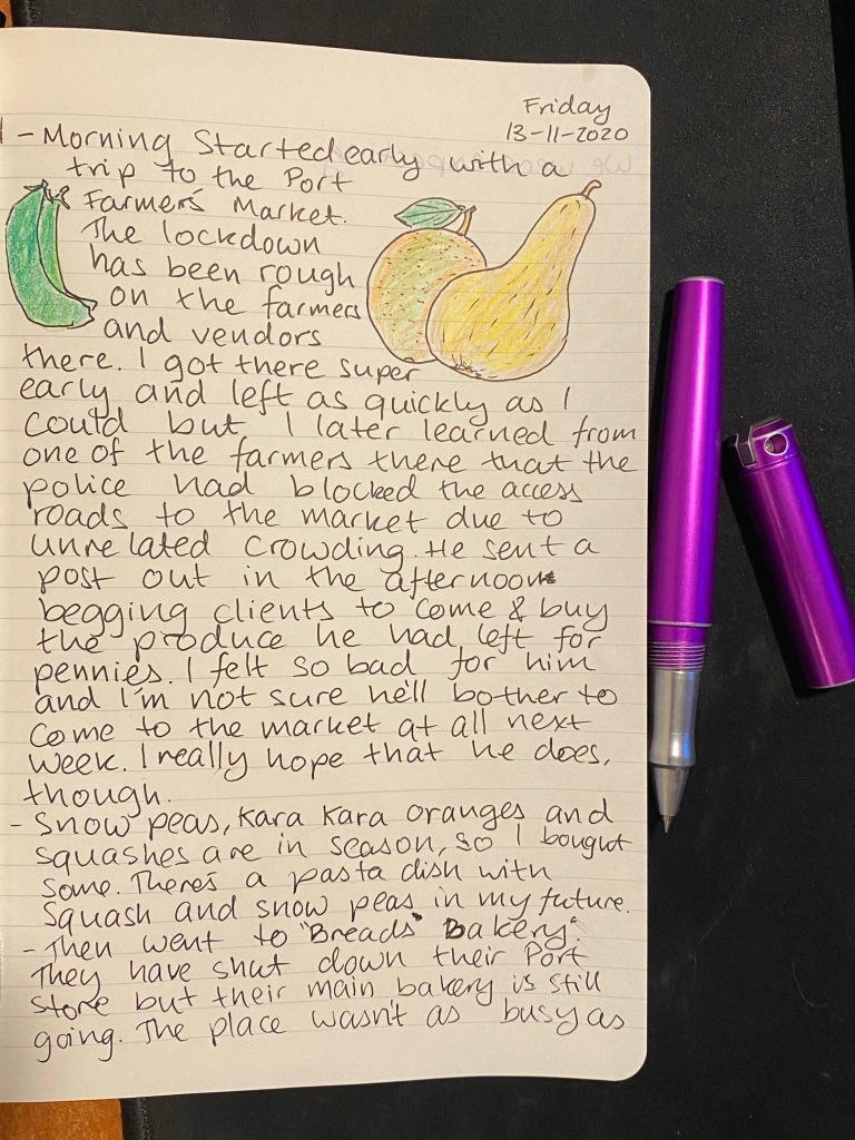How I Journal: A Sample – Writing at Large